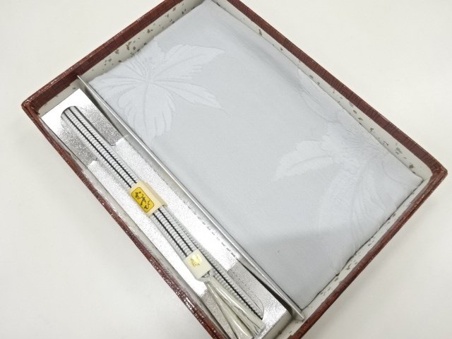 JAPANESE KIMONO / OBIJIME & OBIAGE SET FOR MOURNING